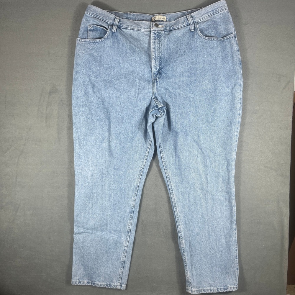 Riders by Lee Womens Jeans 24W M Light Wash Relaxed Fit High Rise Vintage Y2K